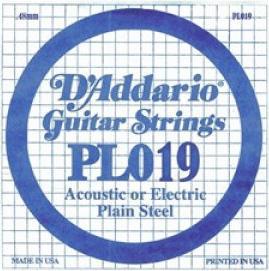 Produktbild D'Addario Pl019 (1x, Gitarre, 0.02")