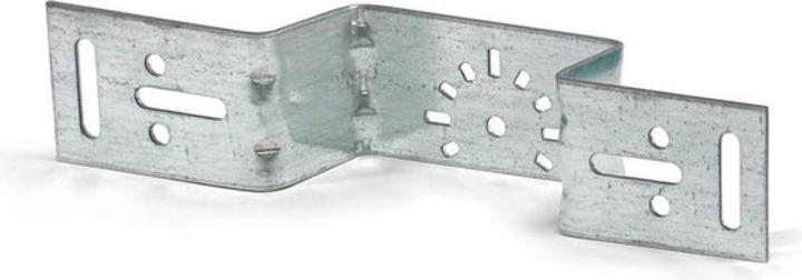 Actual product image Sanpro Angled mounting plate for wall discs, single centre distance (Press connection)