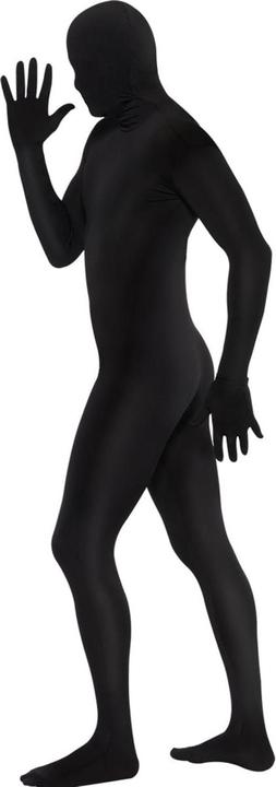 Actual product image Metamorph Ganzkörperanzug schwarz - für Halloween Karneval (S)