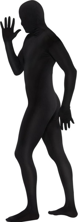 Produktbild Metamorph Ganzkörperanzug schwarz - für Halloween Karneval (S)
