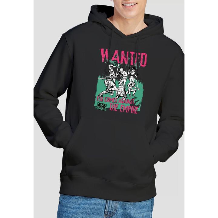 Immagine prodotto Star Wars Wanted Rebels Felpa con Cappuccio Uomo (XL)