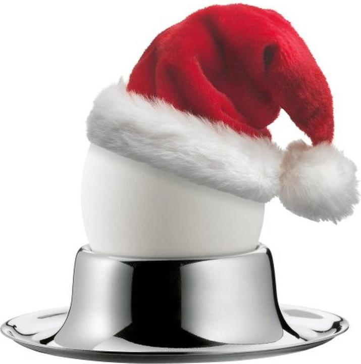 Produktbild WMF Eierbecher mit Ablage Eierhalter 6 Stück stapelbar Edelstahl poliert (6 x)