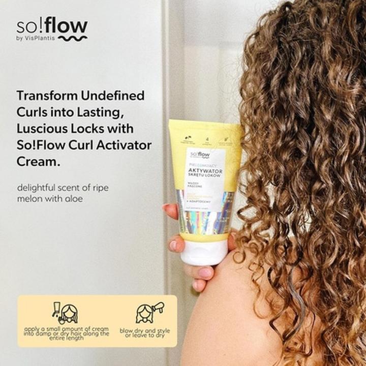 Produktbild SoFlow So!Flow Curl Enhancing Cream with Citrus & Protein - Natürliche Öle und Pflanzenproteine für