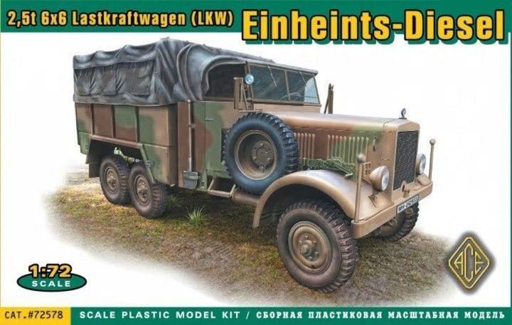 Ace Einheints diesel 2.5t 6x6 truck (LKW)
