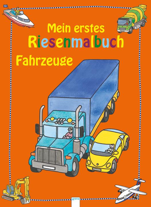 Actual product image My first giant coloring book. Vehicles