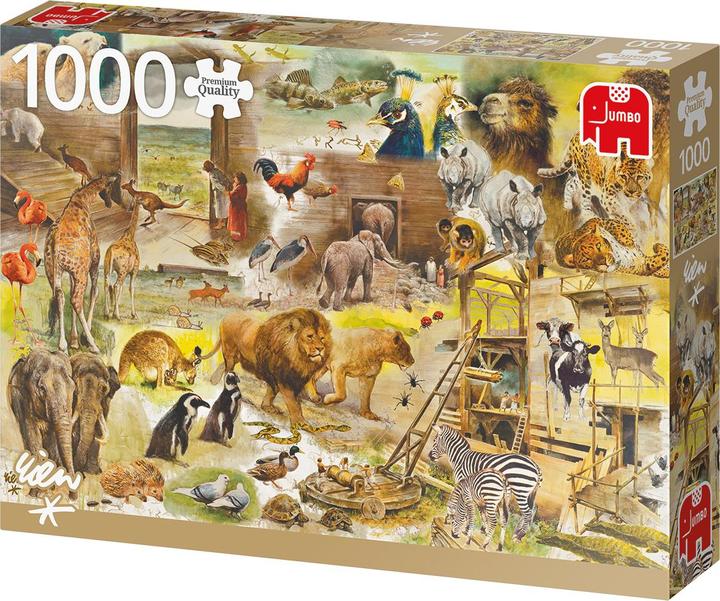 Actual product image Jumbo PC De constructie van de Ark van Noach (1000) (1000 pieces)