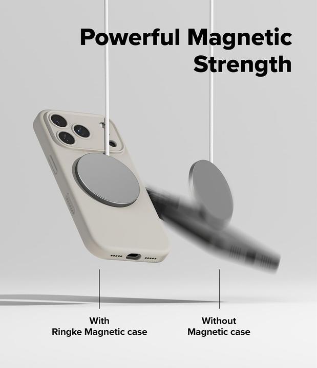 Actual product image Ringke Silicone Magnetic MagSafe (Apple iPhone 17 Pro)