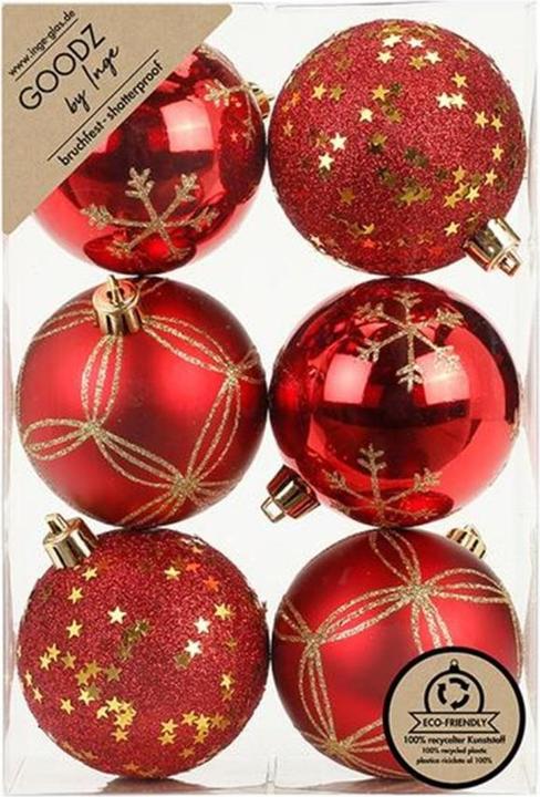 Produktbild Inge’s Glas Christmas Decor Weihnachtskugel (6x)