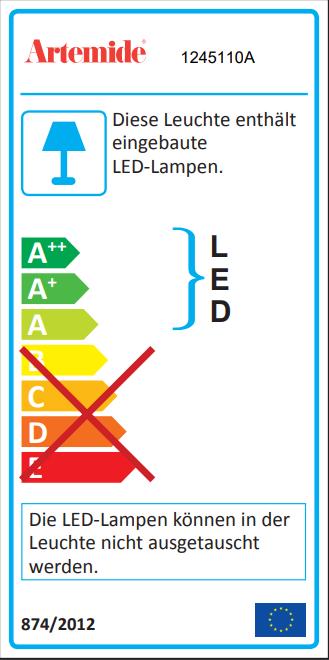 Energy Label Artemide Skydro (1662 lm)