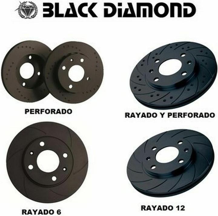 Image du produit Black Diamond Brake Discs KBD1863CD Rear Solid Drill (Frein arrière)