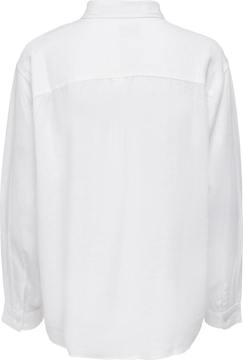 Actual product image Only Plain linen mix shirt (M)