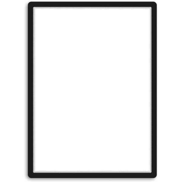 Tarifold, Zubehör Präsentieren, Info-Rahmen Magneto 50x70cm Rücken selbstklebend Magnetverschluss schwarz