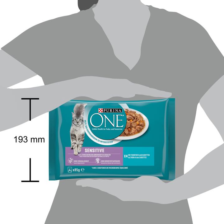 Produktbild One Sensitive Thunfisch (Adult, 4 Stk., 340 g)
