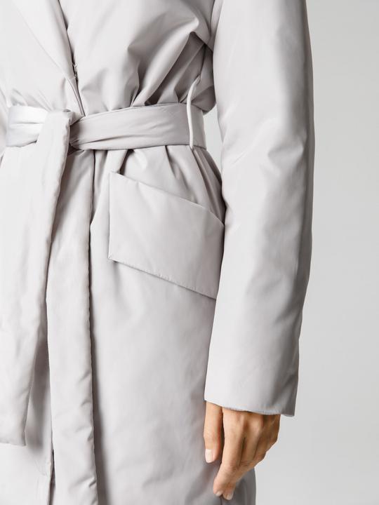 Actual product image Furnari Padded coat with detachable belt