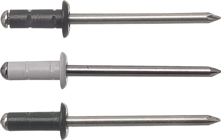 Immagine prodotto Gesipa Rivetto Poly Grip multigrip piatto a testa tonda 4,0x10 alluminio/acciaio inox RAL 7016