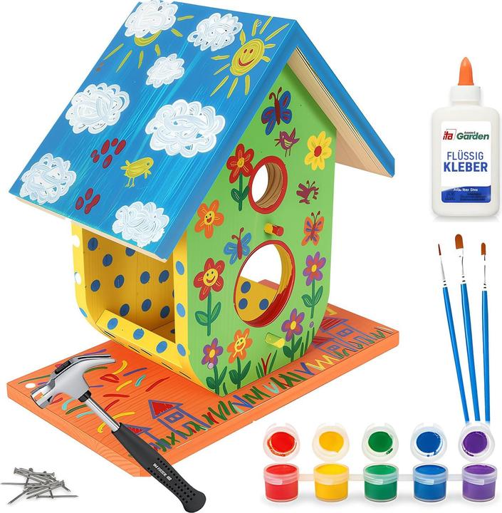 Produktbild ITA DIY Vogelfutterhaus-Bausatz