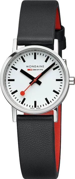 Produktbild Mondaine Classic - Vegan poliert (Analoguhr, Swiss Made, 30 mm)