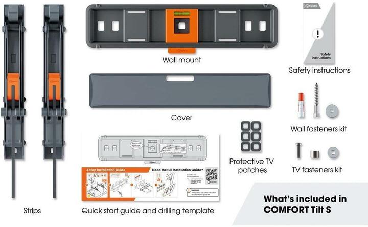 Produktbild Vogels TVM 3215 (Wand, 15 kg, 19" - 43")