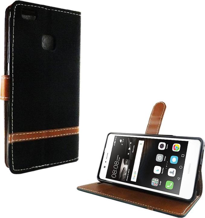 Produktbild König Design Hülle Handy Schutz für Huawei P9 Lite Case Cover Tasche Wallet Etui Handyhülle (Huawei P9 Lite)