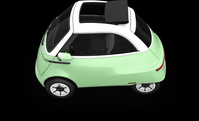 Image du produit Microlino Long Range Paris Mint (Électrique, 17 CV)