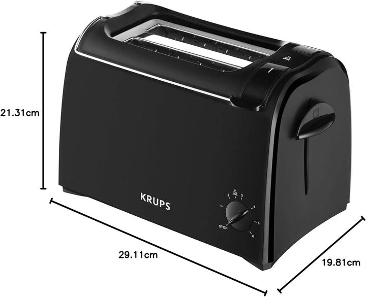 Actual product image Krups KH1518 Pro Aroma 2-Disc Black