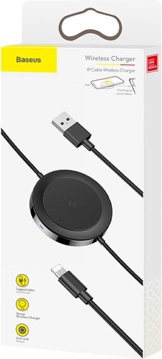 Actual product image Baseus Wireless Charger with Lightning Cable