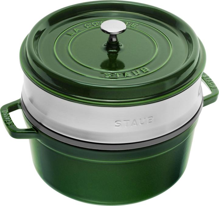 Staub Cocotte (Casserole + Stewpot, Cast iron, 26 x 17 cm)