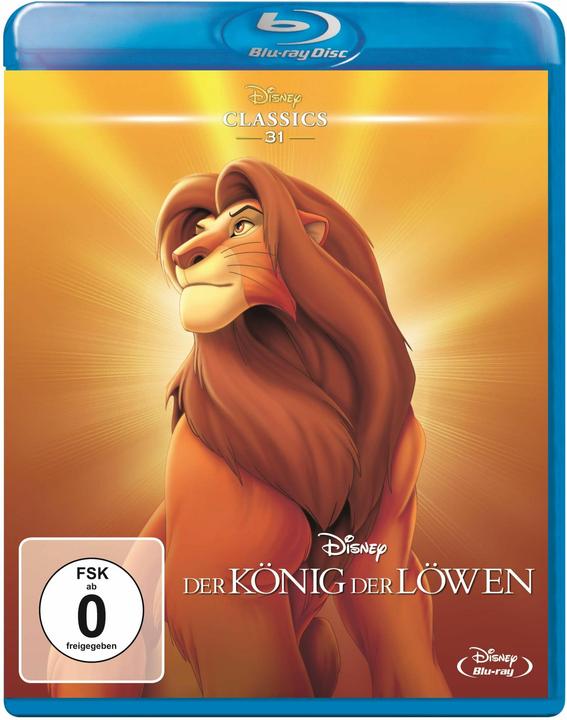 The Lion King (Blu-ray, 1994, German)