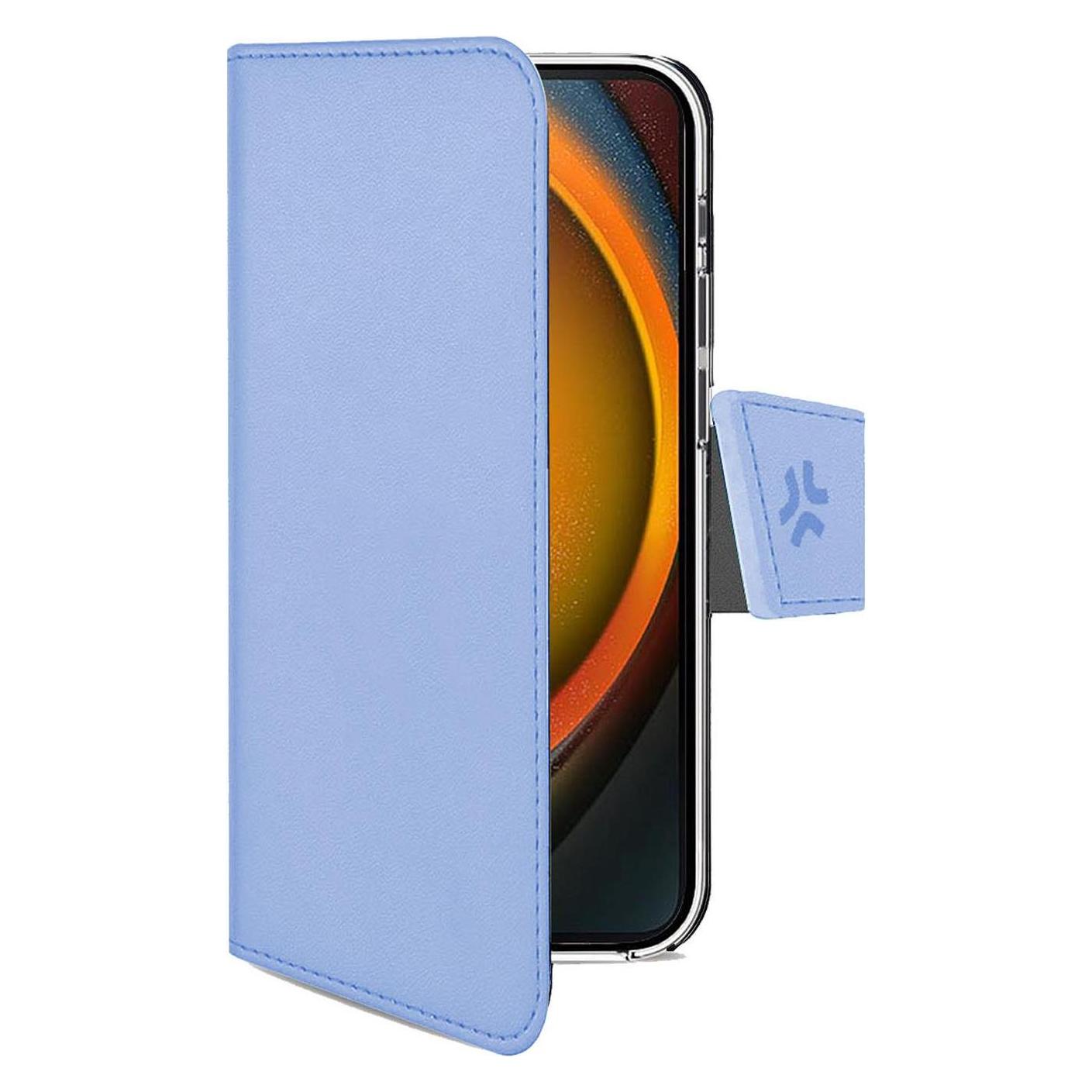 Celly Wallet Case - Wally - Apple IPhone 16 Blau (Apple IPhone 16), Smartphonehoes, Blauw