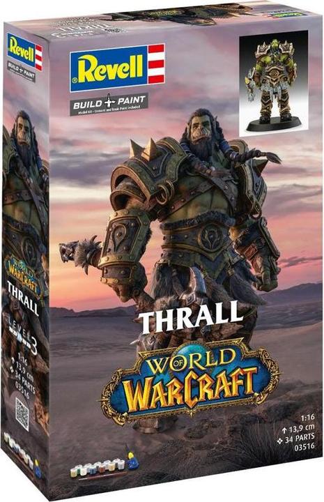 Actual product image Revell Gift Set World of Warcraft The Orc Thrall