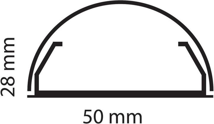 Immagine prodotto Multibrackets Angolo per cavi in alluminio Canaline per cavi (Tubazione, 4 cm)