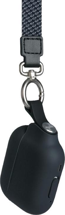 Image du produit Moshi Pebbo Schutzhülle für Airpods Pro 2 - Silikon - Schwarz (Manchon pour casque d'écoute)