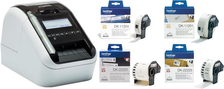 Brother QL-820NWB Bundle