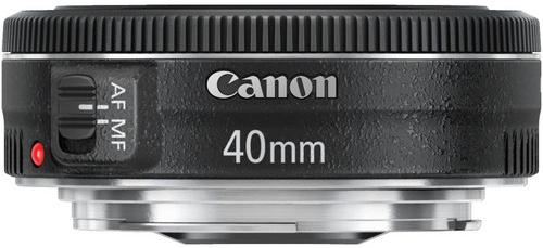 Image du produit Canon EF 40mm f/2.8 Pancake STM - Importation (Canon EF, Plein format)