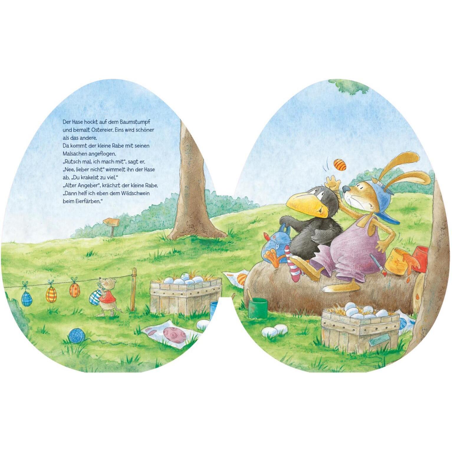 Thumbnail - Alles gefärbt! Konturgestanzt, Kinderbücher von Annet Rudolph, Nele Moost