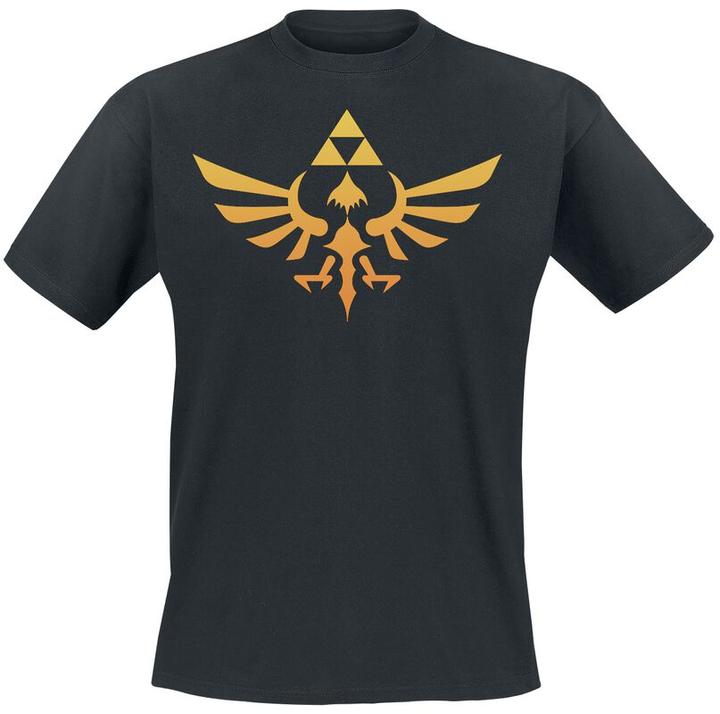 Actual product image NoName LEGEND OF ZELDA - Logo Hyrule - T-Shirt Unisex (S) (S)