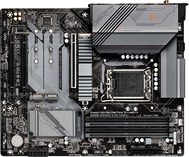 Produktbild Gigabyte B660 GAMING X AX (LGA 1700, Intel B660, ATX)