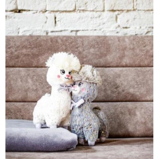 Innogio Alpaca grigia MOSCA 30 cm (30 cm)