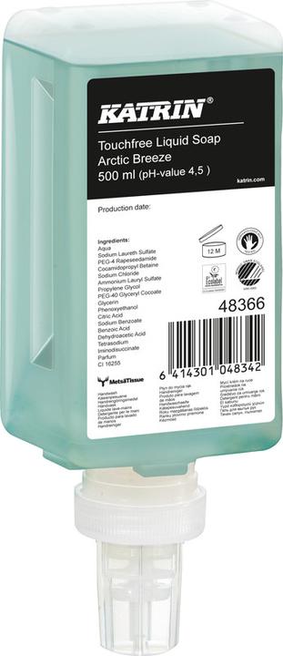 Katrin Seifenkartusche Touchfree (Flüssigseife, 500 ml)