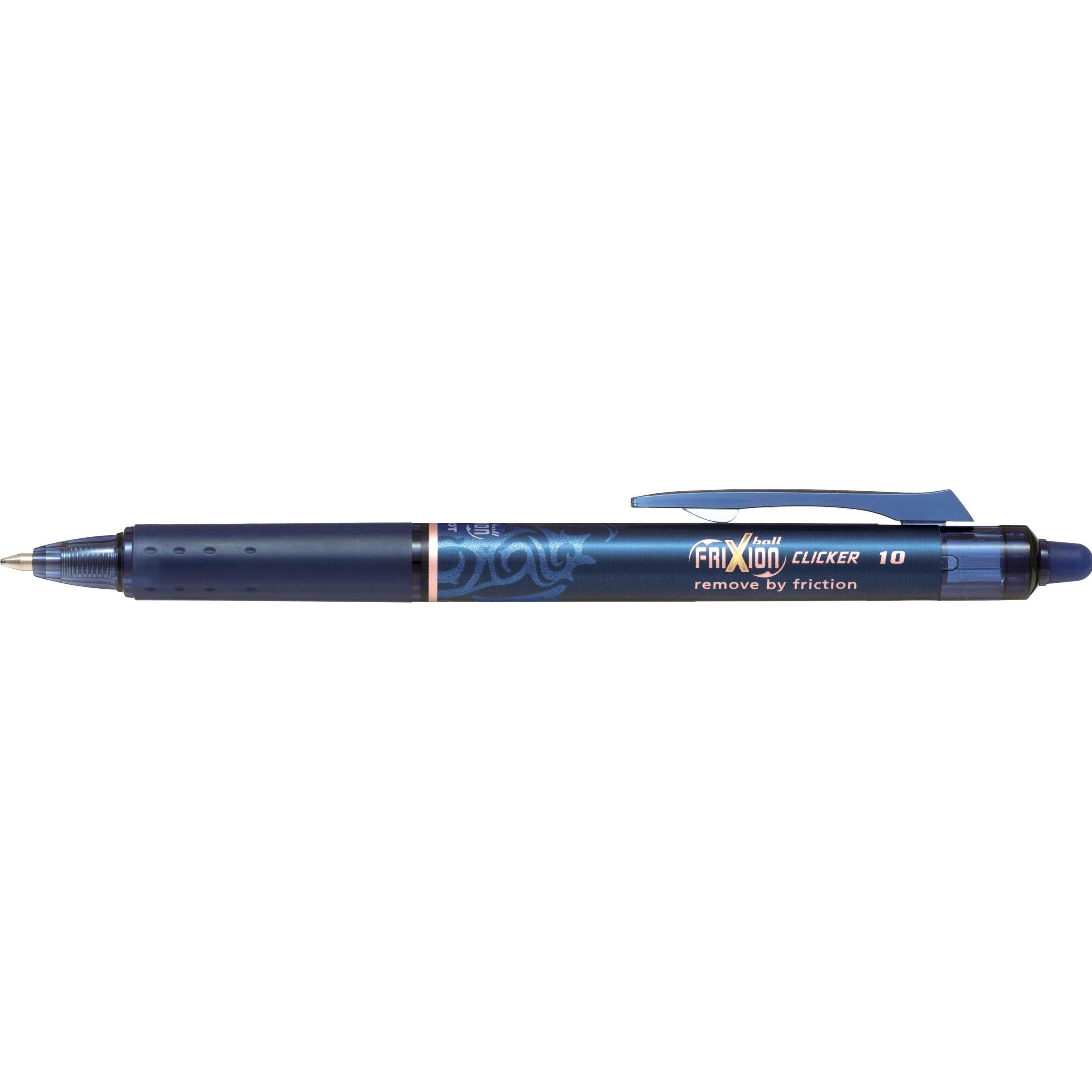 2x Pilot, Schreibstifte, Tintenroller Clicker (Blauschwarz, 12 x)