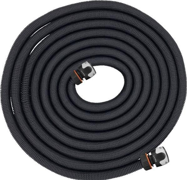 Actual product image Green>it plus® universal flexvandslange med kobling 15 metre latex