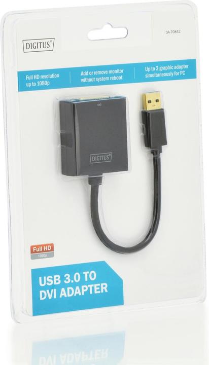 Produktbild Digitus USB 3.0 zu (DVI, 52.50 cm)