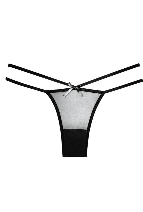 Produktbild Allure Naughty Vanilla Panty - Black (One Size)