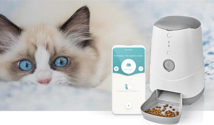 Produktbild Nedis SmartLife Futterspender für Haustiere Wi-Fi 3.7 l AndroidT / IOS (3.70 l)