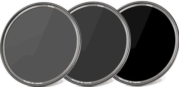 Image du produit Haida NanoPro ND Filterset 82mm ND0.9+1.8+3.0 (82 mm, Filtre gris neutre, 82 mm)