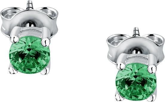 Image du produit La Petite Story Boucles d'oreilles en argent avec zircons verts Argent LPS01AWV17 (Argent 925)