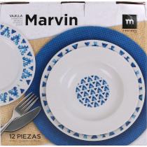 Actual product image La Mer round tableware 12 pieces marvin md (12 Piece)