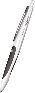 Produktbild Herlitz Kugelschreiber my.pen Schwarz Weiss Silber (Weiss, Schwarz, 1 x)