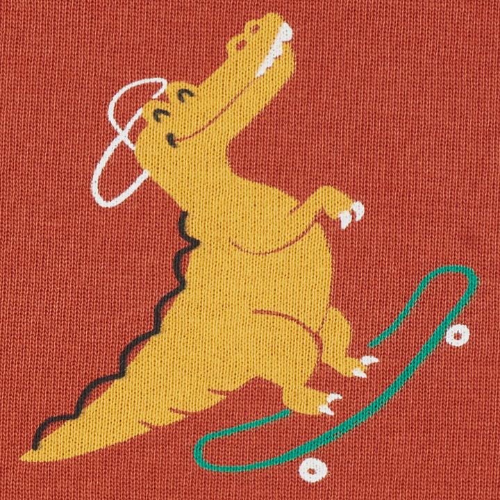 Produktbild VBS Sweat-Stoff "Dinos and Crocodile", 145 cm, Meterware