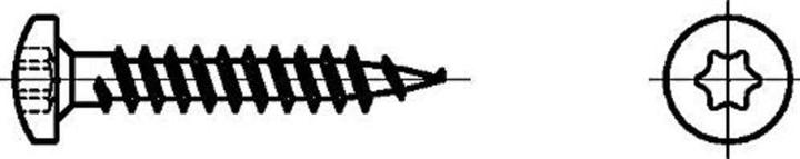 Produktbild Spax Halbrundkopf T-Star Plus T20 Vollgewinde Wirox (1000 Schrauben pro Stück)